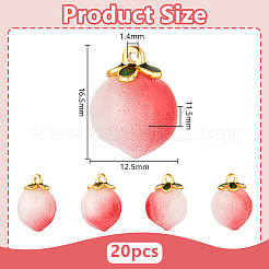 20 Stück Glasanhänger&nbsp;GLAA-OC0001-46