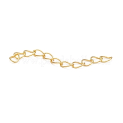 Embout de fer avec chaînes de torsion&nbsp;CH-R001-G-5cm