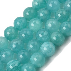 Fili di perline amazonite naturale&nbsp;GG-CBA54CC-B01-8mm