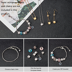 Tibetischen Stil Zinklegierung Hundetatze druckt European Beads&nbsp;MPDL-PH0001-07-RS