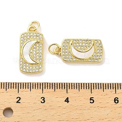 Pendentifs en laiton micro pavé cubique zircone&nbsp;KK-K365-26G