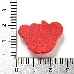 Weihnachts-Deko-Cabochons aus undurchsichtigem Harz&nbsp;LS-RESI-U006-05I