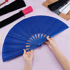 Éventails en plastique pour décorations d'affichage&nbsp;AJEW-WA0001-03