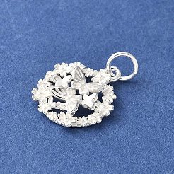 925 Sterling Silber 3D Anhänger&nbsp;STER-R012-08S