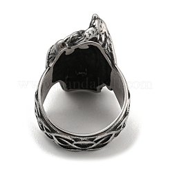 Ring aus Edelstahl 304&nbsp;RJEW-B055-04AS-17