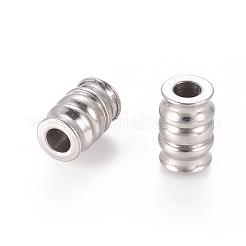 Anlaufgeschützte Perlen aus Edelstahl 304&nbsp;LS-STAS-E039-24A