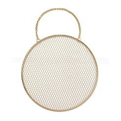 Présentoir de boucle d'oreille mural en forme de grille de fer&nbsp;ODIS-P010-02G