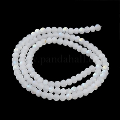 Nachahmung Jade Glasperlen &nbsp;EGLA-A034-J4mm-MB05
