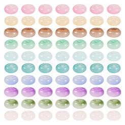 600 Stück 10 Farben Einbrennlack-Imitations-Jade-Glasperlen&nbsp;DGLA-TA0001-49