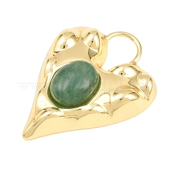 Pendentifs en aventurine vert naturel&nbsp;GG-G001-02G-12