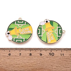 Emaille Anhänger Legierung&nbsp;ENAM-T025-01G-09