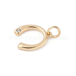 Colgante micropavé cubic zirconia de latón&nbsp;KK-Z107-04G