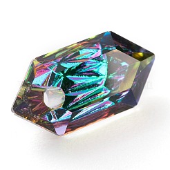 Pendenti con strass in vetro goffrato&nbsp;GLAA-J101-02A-001VO