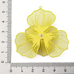Große Anhänger aus 430er Edelstahl mit Sprühdruck&nbsp;STAS-P359-02C