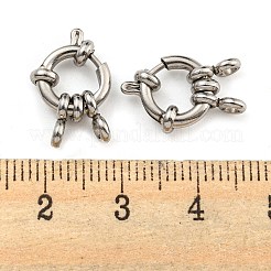 Fermagli ad anello a molla in acciaio inossidabile 304 anti-ossidazione&nbsp;LS-STAS-G190-17P-C