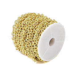 Catene a maglie in ottone placcato a cremagliera&nbsp;AJEW-Q150-06G-01