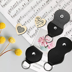 Moneda conmemorativa de acero inoxidable 201 con forma de corazón&nbsp;AJEW-CN0001-68K