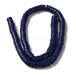 Gefärbte natürliche Sesamjaspis-Imitation Lapislazuli-Perlenstränge&nbsp;G-K368-A01-01