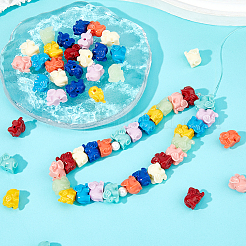 100 Stück synthetische Korallenperlen&nbsp;CORA-HS0001-01