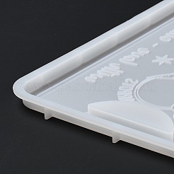 Diy tablettplatte mit griff silikonformen&nbsp;LS-DIY-I099-61