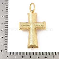 Grandi pendenti a croce in ottone&nbsp;KK-M327-07D-G