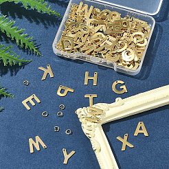 104 stücke 26 arten brief a ~ z 304 edelstahl alphabet brief charms&nbsp;STAS-FS0001-66