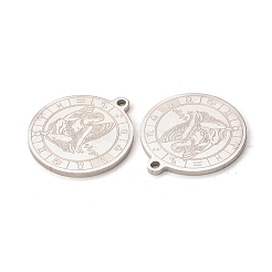 Pendentifs en acier inoxydable 304 anti-ternissement&nbsp;STAS-A074-03A-P