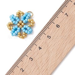 Pendentifs en perles de verre&nbsp;PALLOY-MZ01267-02