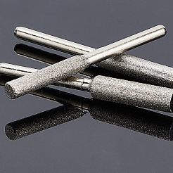 18 pz. 3 mole per affilatura in acciaio inossidabile 304 diamantate&nbsp;AJEW-GF0004-37