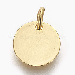 Messing Emaille Anhänger / charms&nbsp;ZIRC-E152-31G-RS