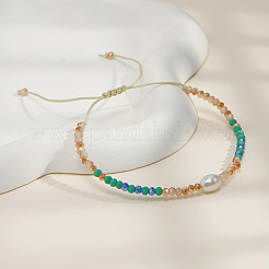 Böhmische handgefertigte Perlenkristallarmbänder&nbsp;AY4302-1