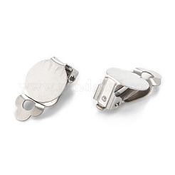 Orecchini a clip in acciaio inossidabile 304 anti-ossidazione&nbsp;STAS-G250-02P-A