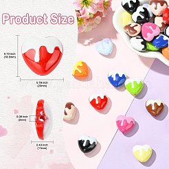 Peinture de cuisson perles acryliques opaques&nbsp;OACR-CJZ0001-01