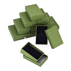 12 boîte de rangement de bijoux en carton avec éponge&nbsp;CON-TA0001-43D