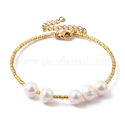 Conjuntos de pulseras con cuentas de corneta de vidrio plateado&nbsp;BJEW-JB05493-02