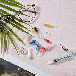 18 cabezal de repuesto de cera de 6 colores para recolector de rhinestone de uñas&nbsp;AJEW-FH0002-70