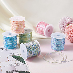 6 rouleau de cordons en polyester 6 plis 12 couleurs&nbsp;OCOR-BT0001-05