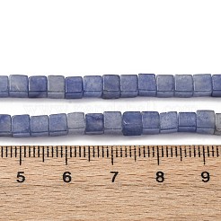 Natürliche blaue Aventurinperlen Perlenstränge&nbsp;G-G002-A11