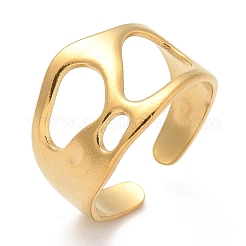 Anelli aperti in acciaio inossidabile 304 per unisex&nbsp;RJEW-Q003-03G