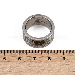 Anelli in acciaio inossidabile 304&nbsp;RJEW-A074-02P