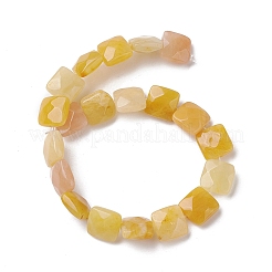 Natürlichen Topas Jade Perlen Stränge&nbsp;G-K359-B10-01