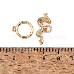Fermoirs à bascule Shegrace Dragon en laiton&nbsp;XGRQ58581-788G