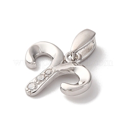 925 pendente in argento sterling con micro pavé di zirconi trasparenti&nbsp;STER-H117-01P-01