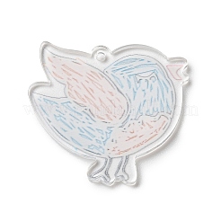 Pendentifs en résine translucide sur le thème de l'espace&nbsp;RESI-K019-11D