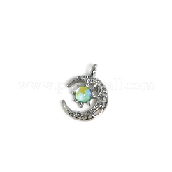 Legierungs-Mond-Charm-Anhänger&nbsp;FIND-SZC0010-442