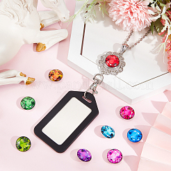 Kit para hacer collares con cordón de oficina con cúpula intercambiable y portacredenciales de identificación&nbsp;DIY-SC0022-04D