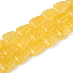 Natürliche weiße Jade perlen Stränge&nbsp;G-N354-02A-07
