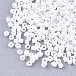 Undurchsichtige 6/0 Glas-Saatperlen&nbsp;SEED-S023-01A-01