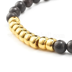 Stretch-Armbänder aus Holzperlen&nbsp;BJEW-JB07019