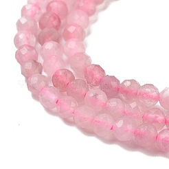 Madagascar naturel rose perles de quartz brins&nbsp;G-B088-C09-03